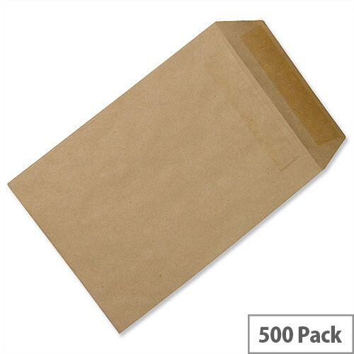 C5 Manilla Envelopes Pocket Self Seal 90gsm Pack 500 5 Star