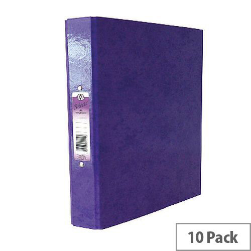 Concord Purple A4 Selecta IXL Ring Binders Pack of 10 462287 Concord Purple A4 Selecta IXL Ring Binders Pack of 10 462287