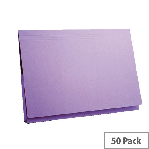 Concord Mauve Document Wallet 14x10 Inches Pack of 50