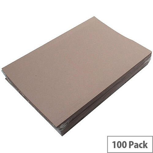 Concord Guildhall 180gsm Square Cut Folder Light-weight Foolscap Buff Pack of 100 41202