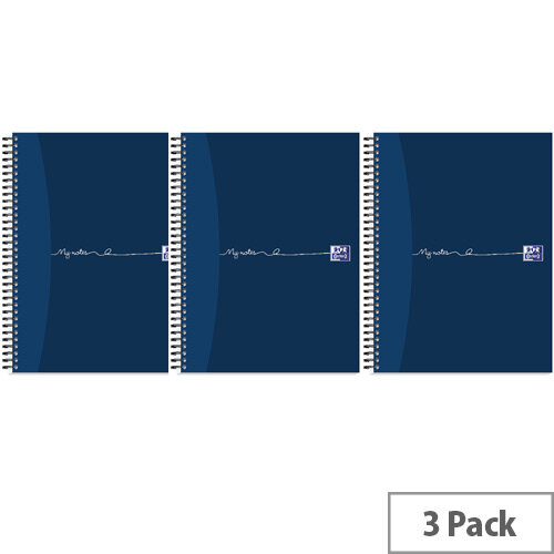 Oxford My Notes A4 Plus Wirebound Notebook 320 Pages 3 Pack 100080518 Oxford My Notes A4 Plus Wirebound Notebook 320 Pages 3 Pack 100080518
