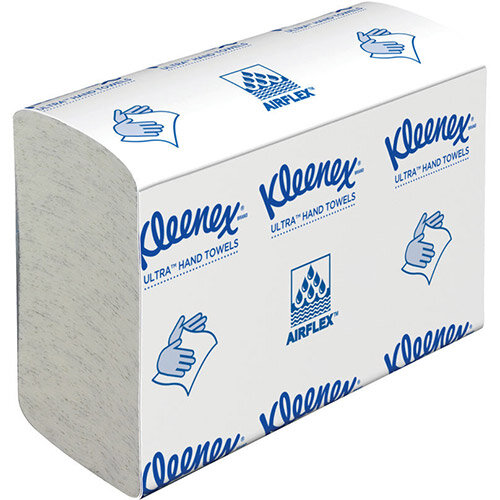 Kleenex Ultra Hand Towels 2Ply Multifold Small White Pack of 18 4633