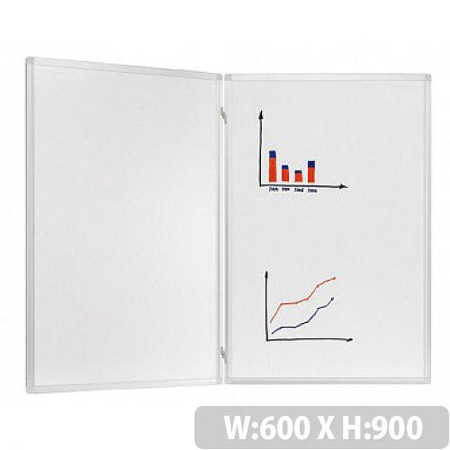 Franken Trio Lacquered Folding Whiteboard System 600 x 900mm