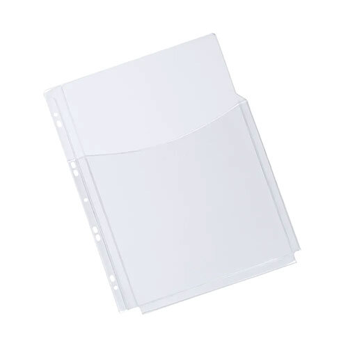Q-Connect 3/4 Cover Expanding Punched Pocket A4 Pack of 5 KF00139 Q-Connect 3/4 Cover Expanding Punched Pocket A4 Pack of 5 KF00139