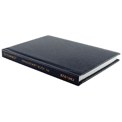 Q-Connect A6 Manuscript Book Feint Ruled With 96 Pages - Ideal For Use In Receptions, Offices, Schools, Colleges &More. Feint Ruled Lines For Optimum Notation. Q-Connect A6 Manuscript Book Feint Ruled With 96 Pages - Ideal For Use In Receptions, Offices, Schools, Colleges &More. Feint Ruled Lines For Optimum Notation.