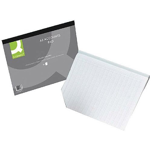 Q-Connect Analysis Pad 16-Column A3 KF01083