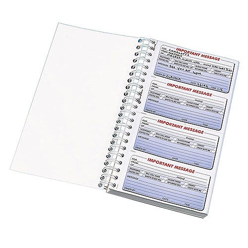 Q-Connect Telephone Message Book 400 Messages Duplicate