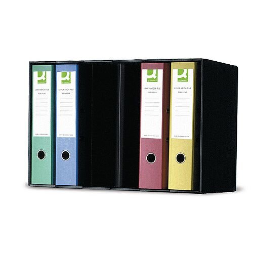 QConnect Lever Arch File Module Black Pack of 1 Hunt Office UK
