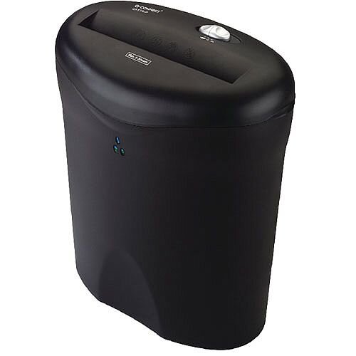 Q-Connect Deskside Paper Shredder Strip-Cut With 9 Litre Waste Bin Sec. Level 2 - Ideal in the home or office as deskside shredder. 9 litre waste bin. Reverse function and overheating protection. Q-Connect Deskside Paper Shredder Strip-Cut With 9 Litre Waste Bin Sec. Level 2 - Ideal in the home or office as deskside shredder. 9 litre waste bin. Reverse function and overheating protection.
