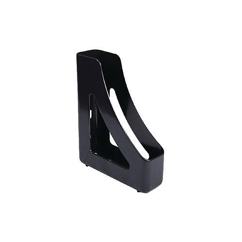 Q-Connect Executive Magazine Rack Black
