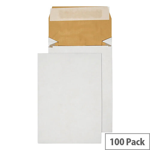 Q-Connect C5 Padded Gusset Envelopes 229x162mm White Pack of 100