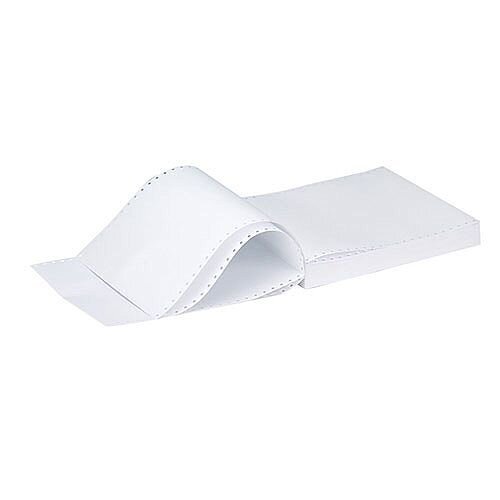 Q-Connect Listing Paper 11 inches x370mm 1-Part 70gsm Music Ruled Pack of 2000 50073