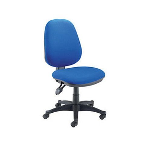 Jemini Plus High Back Task Operator Office Chair Blue Ch1800