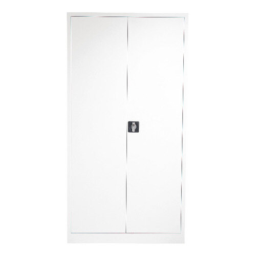 Talos Double Door Stationery Cupboard 1790 White KF78755