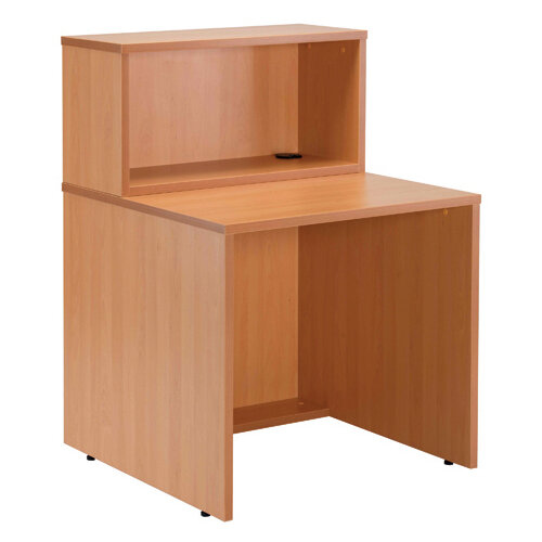 Jemini Beech D800 Modular Straight Reception Hutch KF78968 Jemini Beech D800 Modular Straight Reception Hutch KF78968