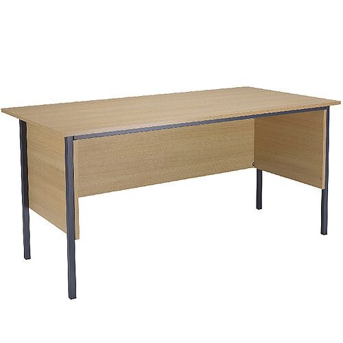 Jemini Intro W1800mm 4 Leg Office Desk Ferrera Oak Kf838789