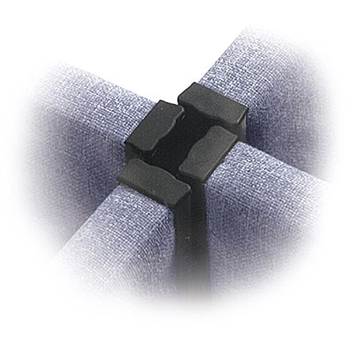 4 Way Panel Linking Strip For Floor Standing Acoustic Fabric Upholstered Screens 1800mm 4 Way Panel Linking Strip For Floor Standing Acoustic Fabric Upholstered Screens 1800mm