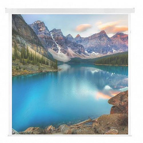 Franken ECO W3000 x H3000mm Electric Roll-Up Projection Screen Franken ECO W3000 x H3000mm Electric Roll-Up Projection Screen