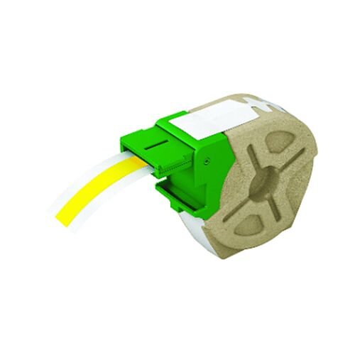 Leitz Icon Yellow Continuous Plastic Label Roll 12mmx10m Pack of 5 Leitz Icon Yellow Continuous Plastic Label Roll 12mmx10m Pack of 5