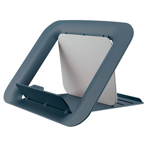 Leitz Ergo Cosy Adjustable Laptop Stand Velvet Grey 64260089