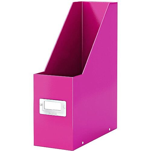 Leitz Click &Store Magazine File Pink (Dimensions: W103 x D253 x H330mm; 103mm spine whitch is laminiated for lasting use; Back and front label holder for easy indexing) 60470023 Leitz Click &Store Magazine File Pink (Dimensions: W103 x D253 x H330mm; 103mm spine whitch is laminiated for lasting use; Back and front label holder for easy indexing) 60470023