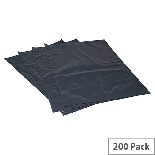 Mail Bag Self Seal 320x440mm Opaque Grey Protective Envelopes Pack of 200