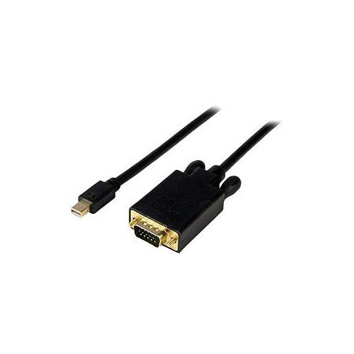 StarTech 15 ft Mini DisplayPort to VGA Adapter Converter Cable mDP to VGA 1920x1200 Black MDP2VGAMM15B StarTech 15 ft Mini DisplayPort to VGA Adapter Converter Cable mDP to VGA 1920x1200 Black MDP2VGAMM15B