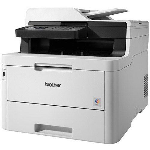 Brother MFC-L3770CDW Printer A4 Colour Laser Multifunction LED 4-in-1, Print Speed 24ppm, 250 Sheets Feeder