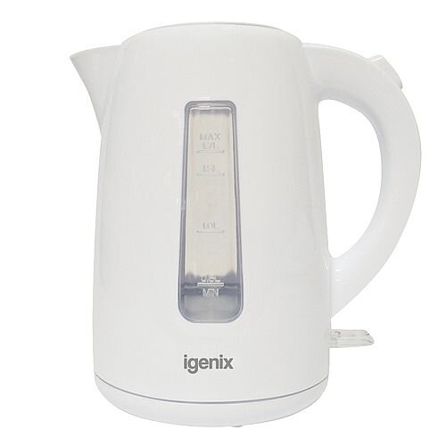 Igenix Electric Kettle Cordless Jug Capacity 1.7L White FCL3616/H