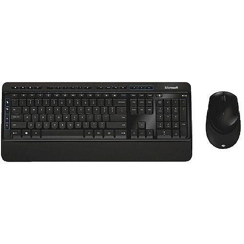 Microsoft Wireless 3050 Desktop Keyboard and Mouse Set Black PP3-00006 Microsoft Wireless 3050 Desktop Keyboard and Mouse Set Black PP3-00006
