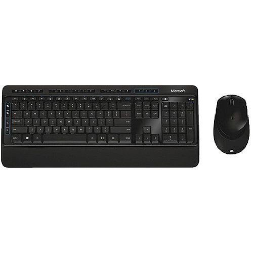 Microsoft Wireless 3050 Desktop Keyboard and Mouse Set Black PP3-00006