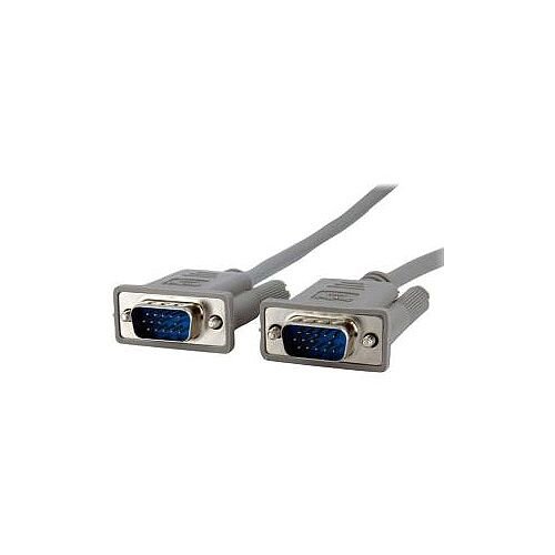 StarTech 6 ft VGA Monitor Cable HD15 M/M Display cable HD-15 (M) HD-15 (M) 1.8 m 1 x HD-15 Male 1 x HD-15 Male Grey StarTech 6 ft VGA Monitor Cable HD15 M/M Display cable HD-15 (M) HD-15 (M) 1.8 m 1 x HD-15 Male 1 x HD-15 Male Grey