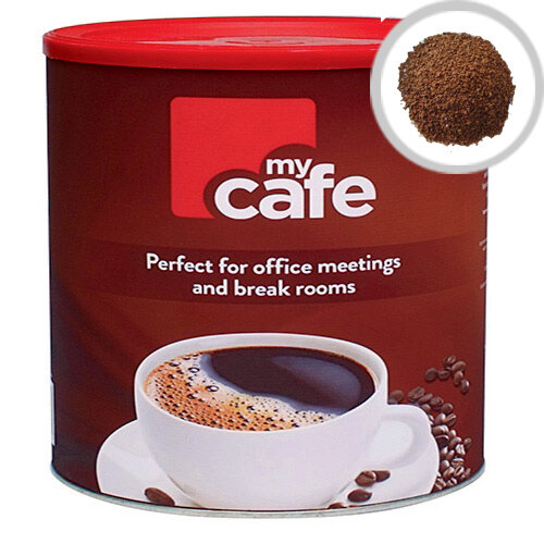 MyCafe Instant Coffee Granules 750g Resealable Tin Pack 1 MYC66526