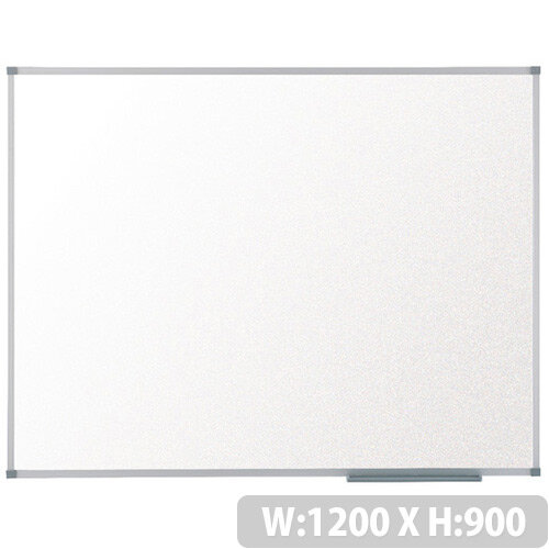 Nobo Basic Melamine Non-Magnetic Whiteboard 1200 x 900mm 1905203