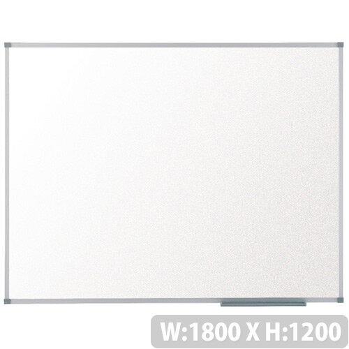 Nobo Basic Melamine Non-Magnetic Whiteboard 1800 x 1200mm 1905205