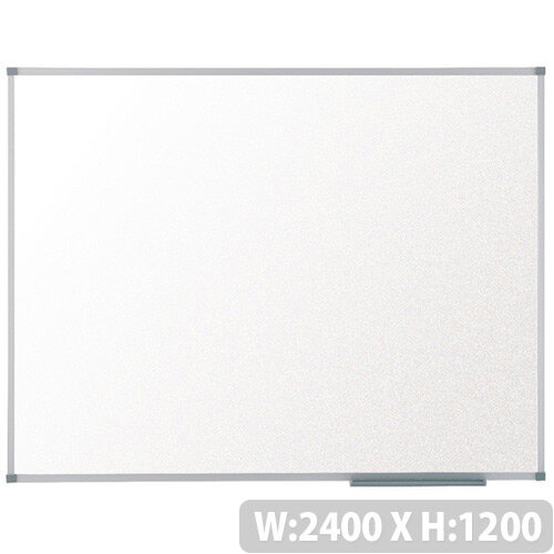 Nobo Basic Melamine Non-Magnetic Whiteboard 2400 x 1200mm 1905206 Nobo Basic Melamine Non-Magnetic Whiteboard 2400 x 1200mm 1905206