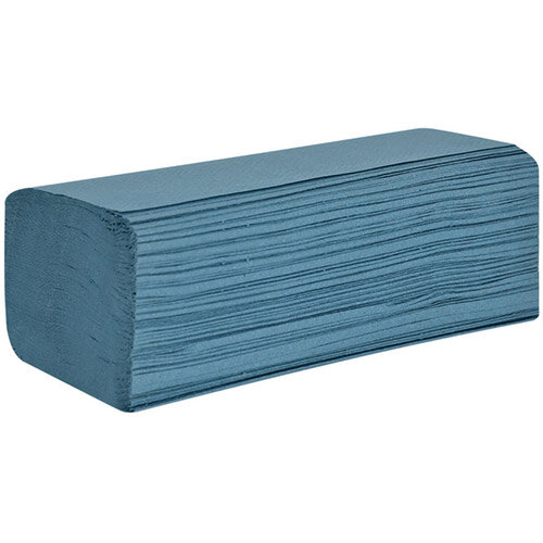 Raphael 1Ply Z Fold 200mm x240mm 250 Sheets Blue Pack of 12 H1BZ30RA