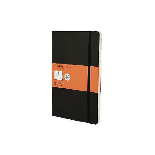 Black Moleskine Hard Cover Notebook – 240 Pages, A5, Compact, Portable, Rounded Corners, Acid-Free, Elastic Enclosure Band, Lined Paper, 130 x 210mm, Matt Finish &Hardcover (QP060) Black Moleskine Hard Cover Notebook – 240 Pages, A5, Compact, Portable, Rounded Corners, Acid-Free, Elastic Enclosure Band, Lined Paper, 130 x 210mm, Matt Finish &Hardcover (QP060)