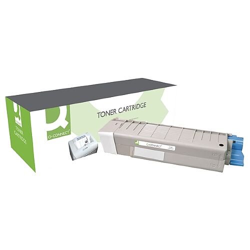 OKI 44469804 Compatible Black High Capacity Toner Cartridge Q-Connect