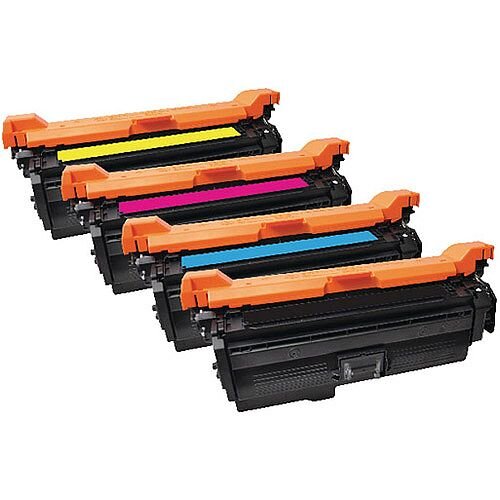 HP 648A Compatible 4-Colour Toner Cartridges Q-Connect CE262A