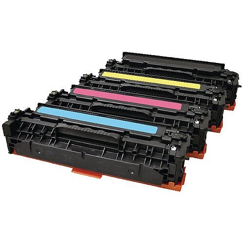 HP 312A Compatible 4-Colour Toner Cartridges Q-Connect CF440AM HP 312A Compatible 4-Colour Toner Cartridges Q-Connect CF440AM