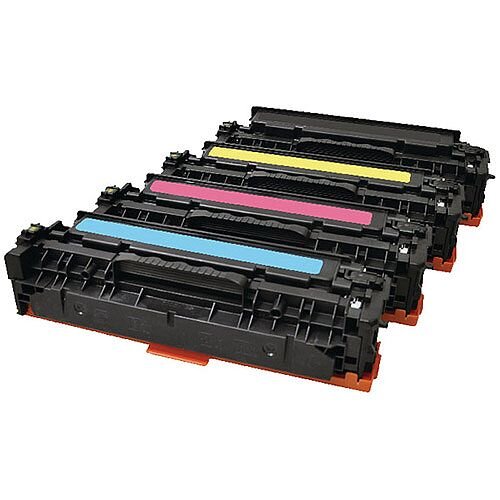 HP 312A Compatible 4-Colour Toner Cartridges Q-Connect CF440AM