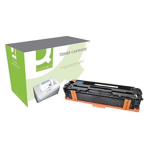 Q-Connect HP 128A Compatible Cyan LaserJet Toner Cartridge CE321A Q-Connect HP 128A Compatible Cyan LaserJet Toner Cartridge CE321A