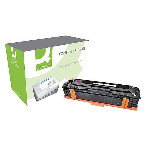 Q-Connect HP 128A Compatible Magenta LaserJet Toner Cartridge CE322A Q-Connect HP 128A Compatible Magenta LaserJet Toner Cartridge CE322A
