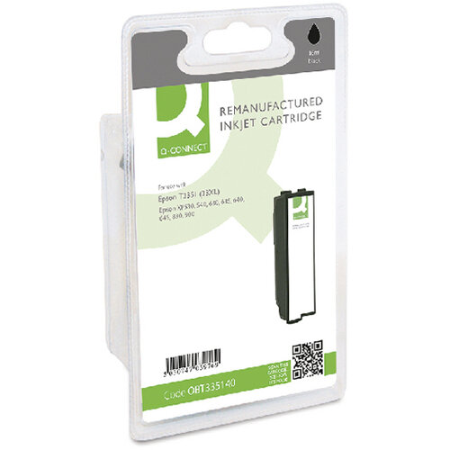 Q-Connect Epson T3351 33XL Ink Cartridge Black HY T33514012-COMP Q-Connect Epson T3351 33XL Ink Cartridge Black HY T33514012-COMP