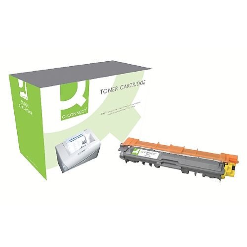 Brother TN-241Y Compatible Yellow Toner Cartridge TN241Y Q-Connect Brother TN-241Y Compatible Yellow Toner Cartridge TN241Y Q-Connect