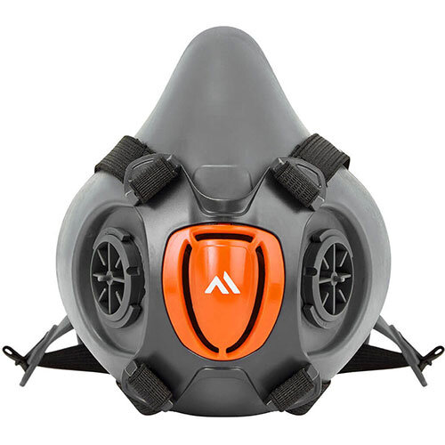 Portwest P421 TPR Half Mask Grey Size S/M