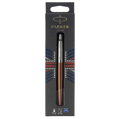 Parker Jotter Chelsea Orange Chrome Trim Ballpoint Pen Hangsell 1953242 Parker Jotter Chelsea Orange Chrome Trim Ballpoint Pen Hangsell 1953242
