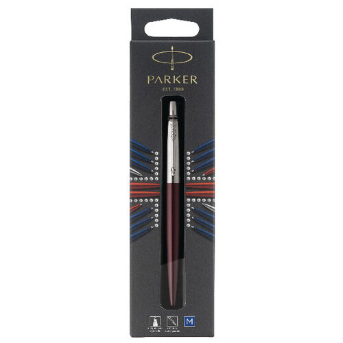 Parker Jotter Victoria Violet Chrome Trim Ballpoint Pen Hangsell 1953244 Parker Jotter Victoria Violet Chrome Trim Ballpoint Pen Hangsell 1953244