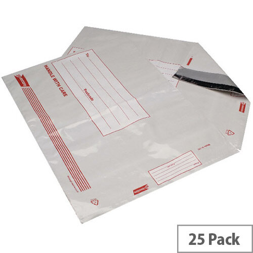 Go Secure Extra Strong Polythene Envelopes 460x430mm Pack of 25 PB08224